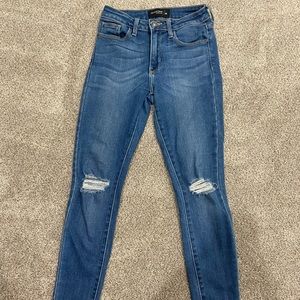 Just Black Denim, worn 3 times. Great condition.